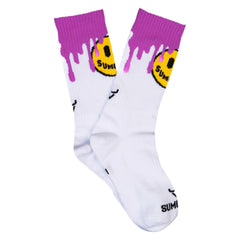 SMILE ’N DRIP - VIOLET SOCK