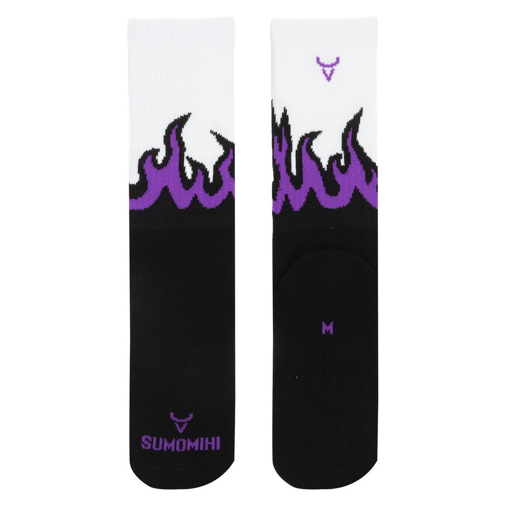 FLAME - PURPLE SOCK