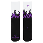 FLAME - PURPLE SOCK