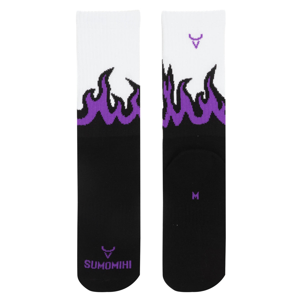 FLAME - PURPLE SOCK