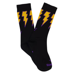 LIGHTNING - BLACK SOCK
