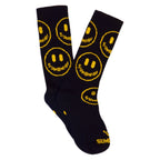 SMILE - BLACK SOCK