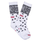 BANDANA WHITE SOCK
