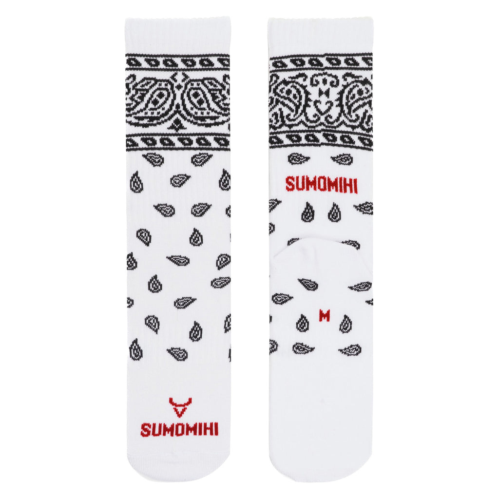 BANDANA WHITE SOCK