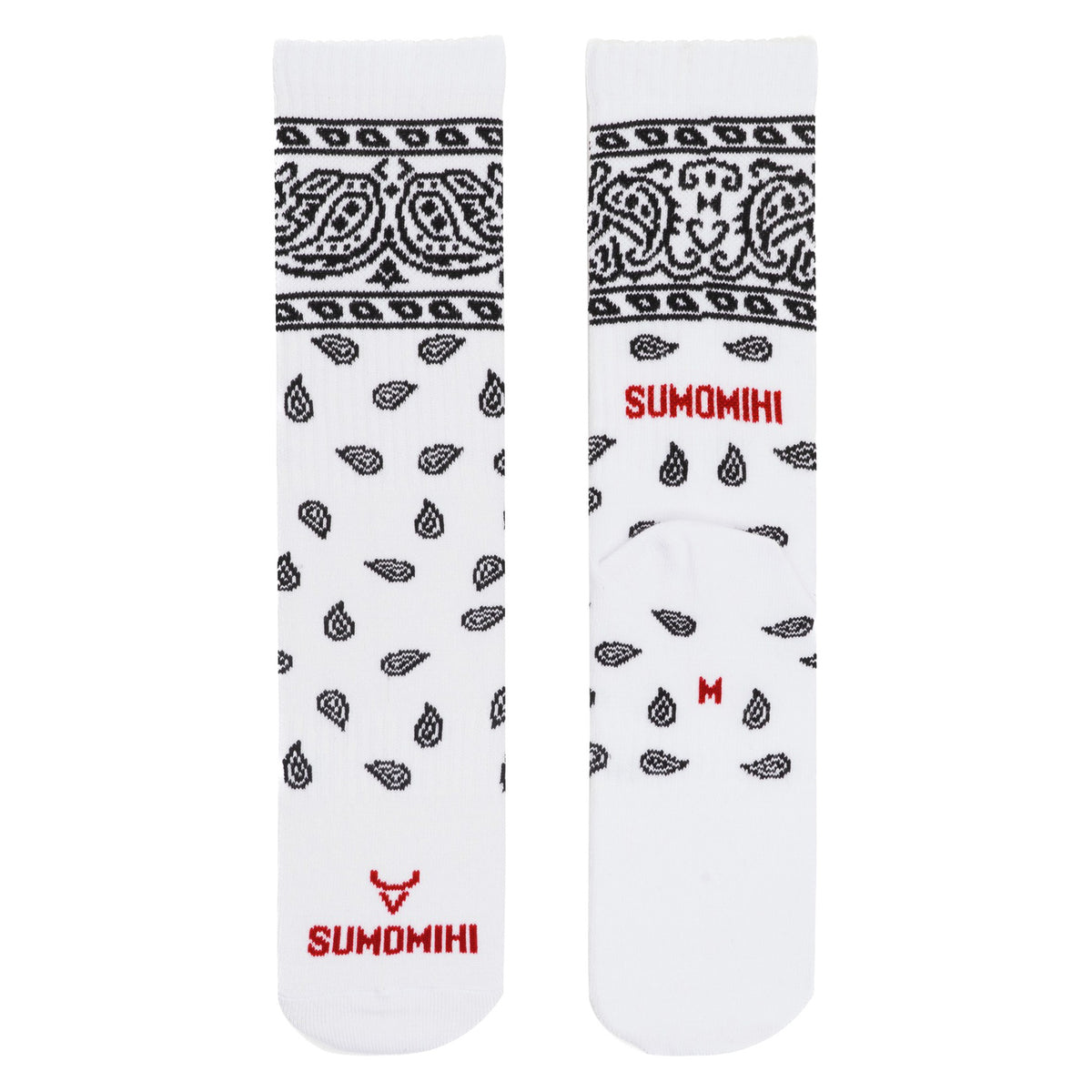 BANDANA WHITE SOCK