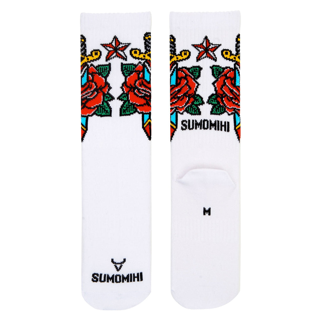 DAGGER AND ROSE SOCK