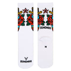 DAGGER AND ROSE SOCK