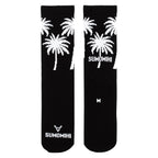 PALMS - BLACK SOCK