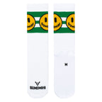 SMILE GREEN STRIPES SOCK