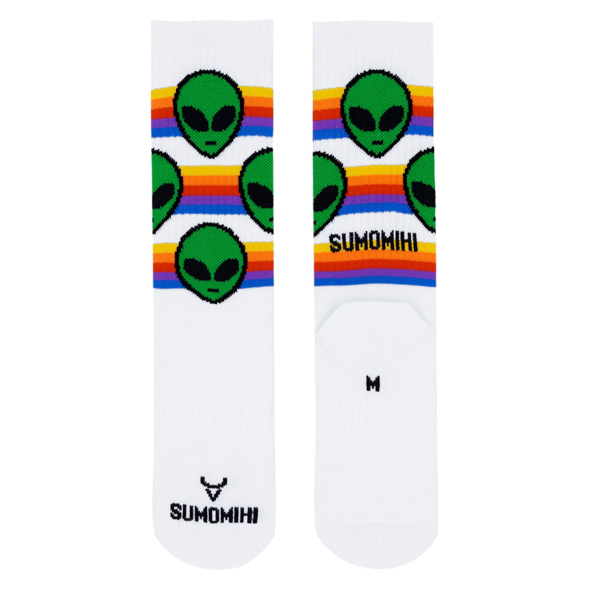 ALIEN RAINBOW SOCK