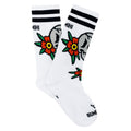 SKULL FLOWERS SOCK