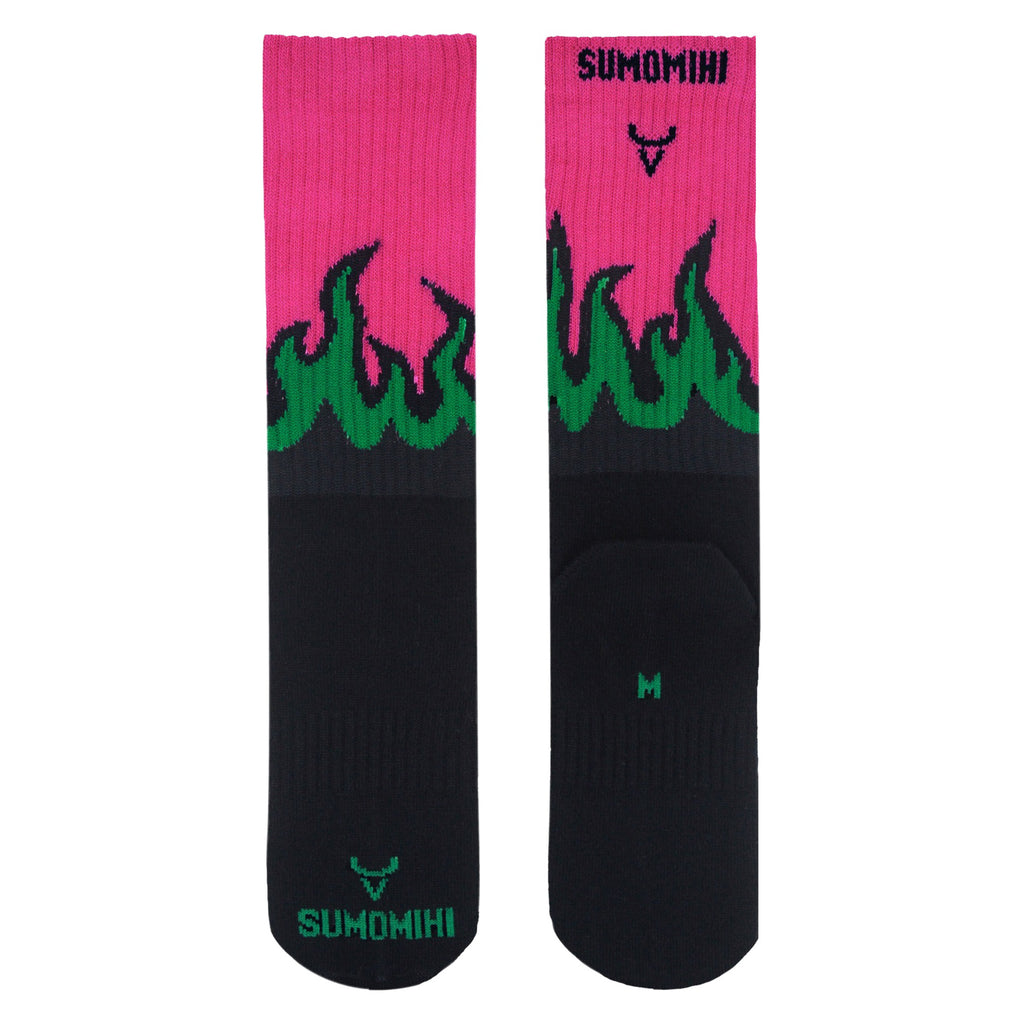 FLAME - FUCHSIA SOCK