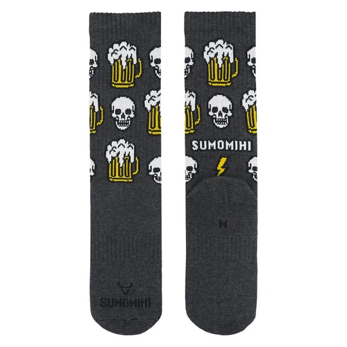 BEER SKULL SOCK