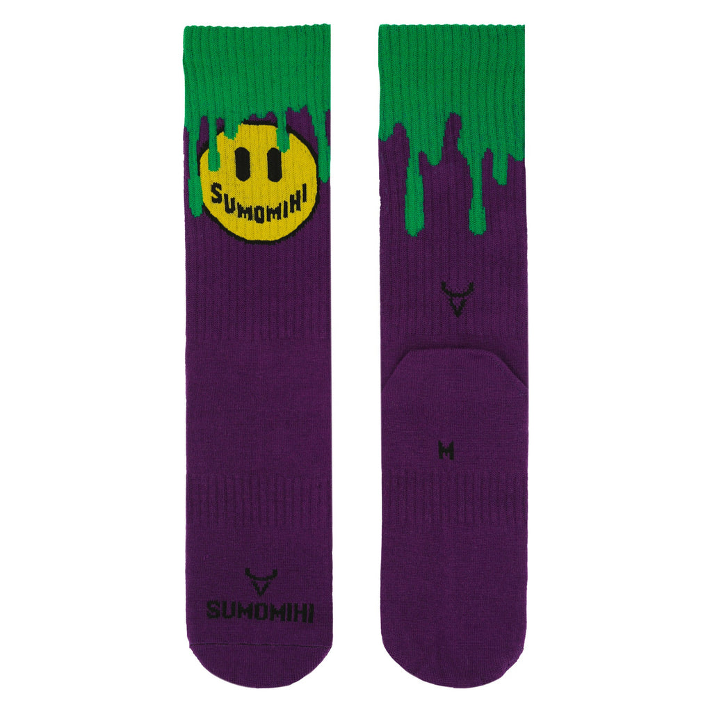 SMILE ’N DRIP - GREEN SOCK