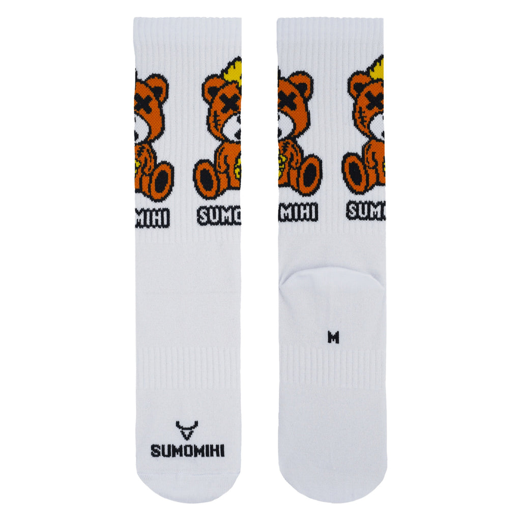 KILLA BEAR - WHITE SOCK