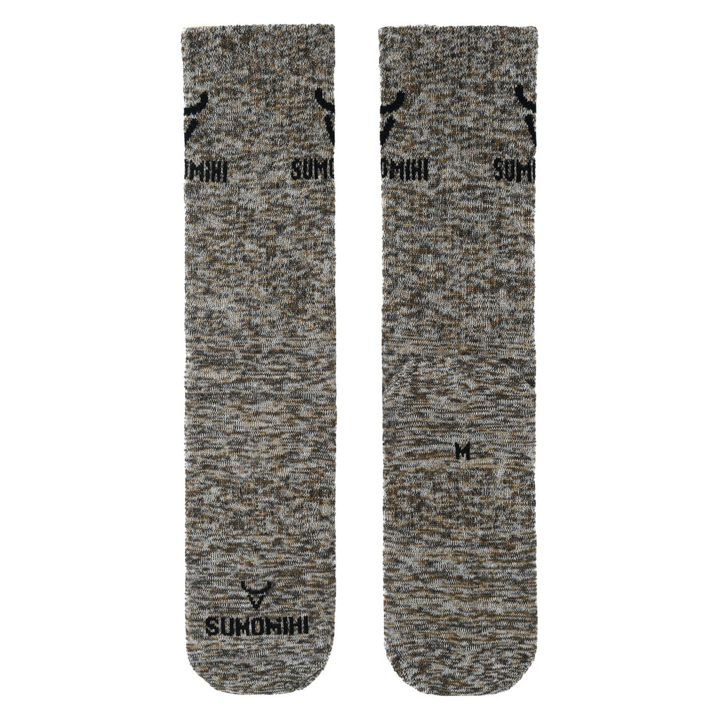 BROWN MELANGE SOCK