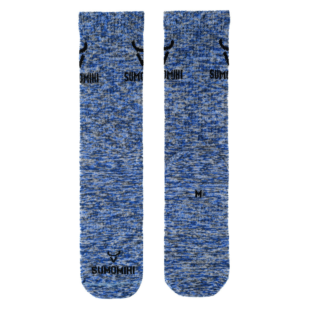 BLUE MELANGE SOCK