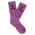 PURPLE MELANGE SOCK