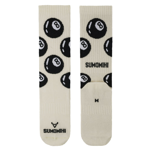 8 BALL - MILK SOCK