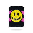 SMILE FUCHSIA STRIPES WRISTBAND image 0