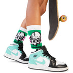 SKULL SKATE SOCK image 2